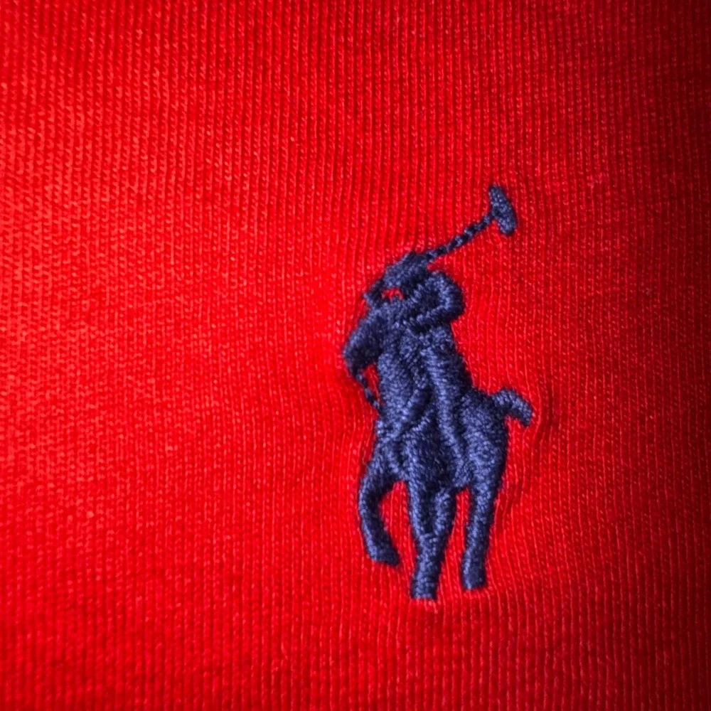 Polo Ralph Lauren Mens Red Short Sleeve Pony Logo T-Shirt XXL 100% Cotton